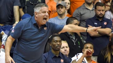 Auburn v Duke; Bruce Pearl coaches against the Duke basketball program