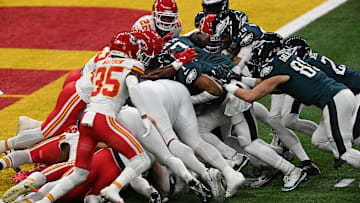 Jalen Hurts, Philadelphia Eagles, Kansas City Chiefs