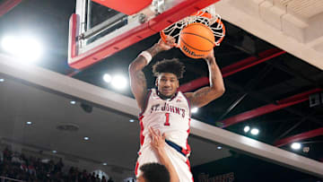 Bucknell v St. John's; St. John's basketball forward Dillon Mitchell