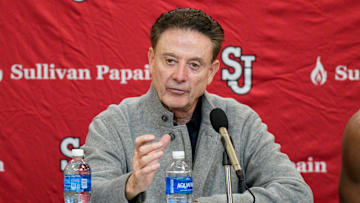 Alabama v St. John's; St. John's basketball head coach Rick Pitino