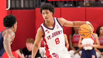 Bucknell v St. John's; St. John's basketball guard Casper Pohto