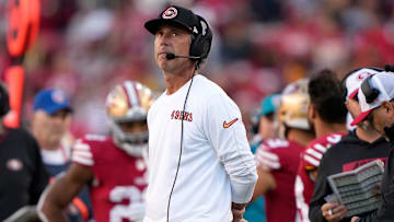 San Francisco 49ers head coach Kyle Shanahan