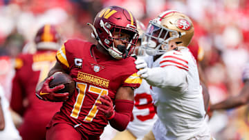 Washington Commanders wide receiver Terry McLaurin (17)