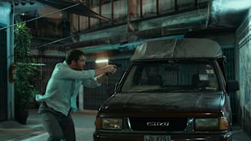 The Night Agent. Gabriel Basso as Peter Sutherland in episode 201 of The Night Agent. Cr. Siviroon Srisuwan/Netflix © 2024
