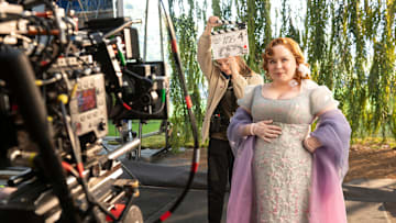 Bridgerton. Nicola Coughlan as Penelope Featherington in episode 303 of Bridgerton. 