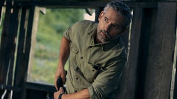 Untamed. Eric Bana as Kyle Turner in episode 101 of Untamed. Cr. Ricardo Hubbs/Netflix © 2025
