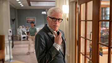 A Man on the Inside. Ted Danson as Charles in episode 102 of A Man on the Inside. Cr. Colleen E. Hayes/Netflix © 2024