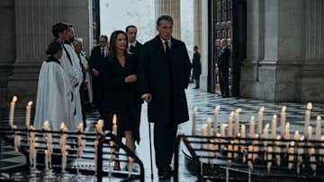 The Diplomat. (L to R) Keri Russell as Kate Wyler, Rufus Sewell as Hal Wyler in episode 202 of The Diplomat.
