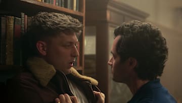 You. (L to R) Tom Francis as Clayton, Penn Badgley as Joe Goldberg in episode 504 of You. 