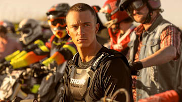 Outer Banks. Drew Starkey as Rafe in episode 401 of Outer Banks. 