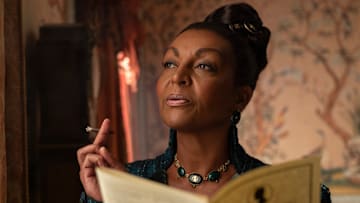 Bridgerton. Adjoa Andoh as Lady Agatha Danbury in episode 307 of Bridgerton. Cr. Liam Daniel/Netflix © 2024