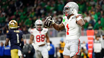 Ohio State Buckeyes running back Quinshon Judkins (1)