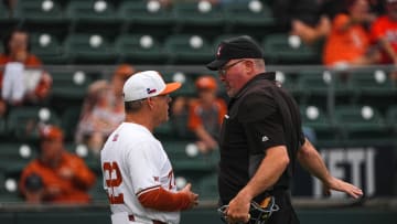 David Pierce, Texas baseball