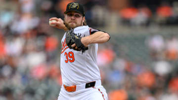 Baltimore Orioles pitcher Corbin Burnes.