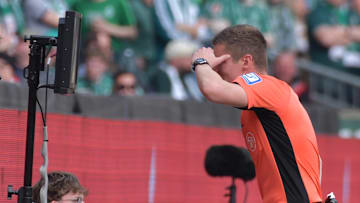 Florian Exner hatte im Nordderby viel zu tun