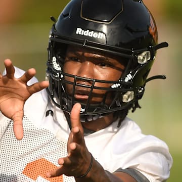 New Hanover took to the practice field Wednesday July 31, 2024 as North Carolina high school football teams started their first week of practice. KEN BLEVINS/STARNEWS