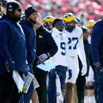 Michigan Wolverines head coach Sherrone Moore