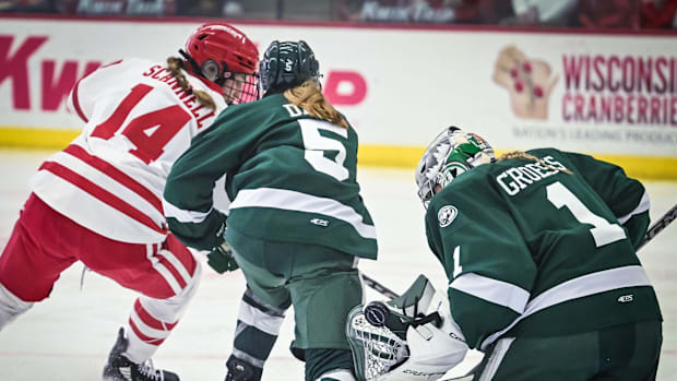 Wisconsin women's hockey forward Maggie Scannell
