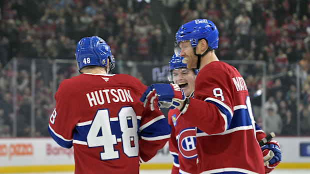 Lane Hutson is an American hockey player, and that means that he will continue playing his best, with hopes of a chance in th