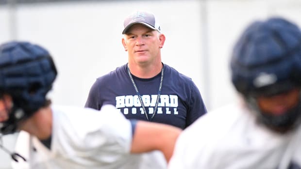 Hoggard head football coach Craig Underwood.