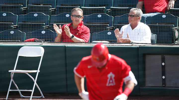 San Francisco Giants v Los Angeles Angels