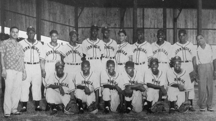 The MLB will host a game at the former home of the  Birmingham Black Barons.