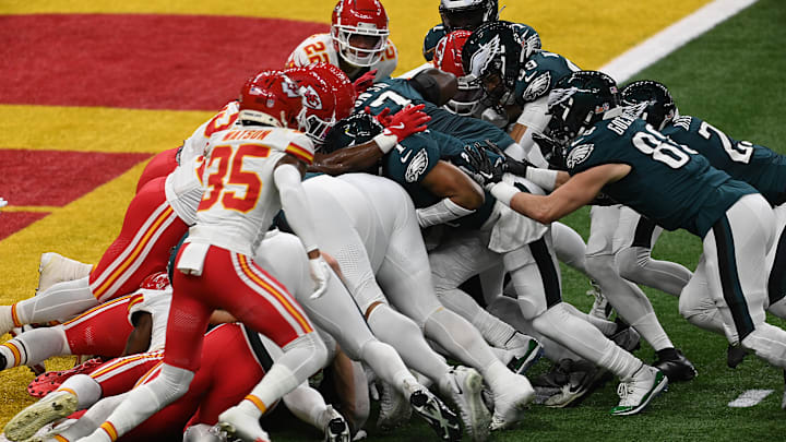 Jalen Hurts, Philadelphia Eagles, Kansas City Chiefs