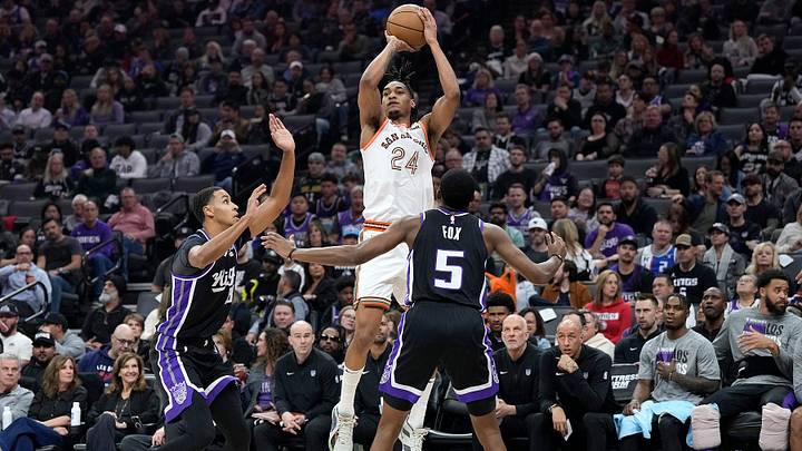 Devin Vassell, De'Aaron Fox, Keegan Murray