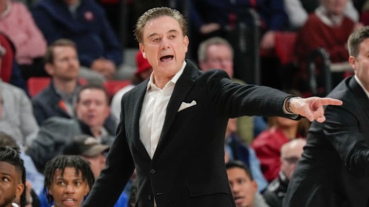 Fordham v St. John's; St. John's basketball head coach Rick Pitino