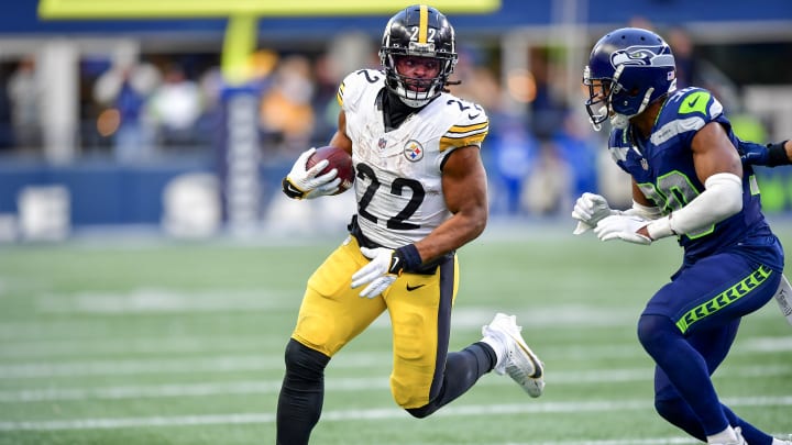 Najee Harris is entering his fourth season in Pittsburgh.