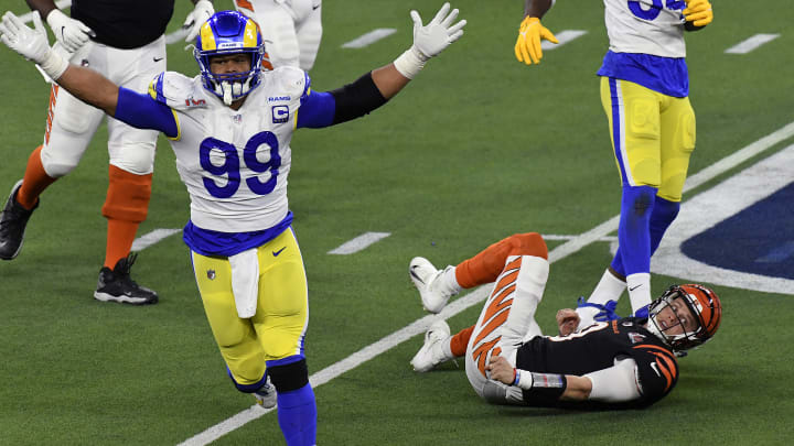 Aaron Donald Didn't Expect or Want Rodney Harrison to Report Details of  'Personal' Meeting