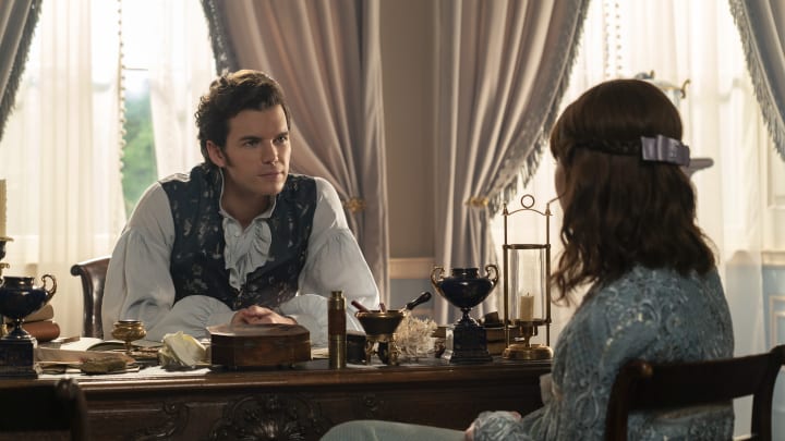 Bridgerton. Luke Newton as Colin Bridgerton in episode 306 of Bridgerton. Cr. Liam Daniel/Netflix © 2024