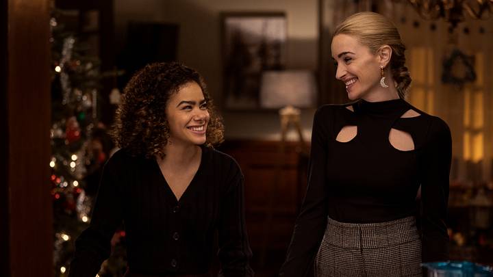 Ginny & Georgia. (L to R) Antonia Gentry as Ginny, Brianne Howey as Georgia in episode 205 of Ginny & Georgia