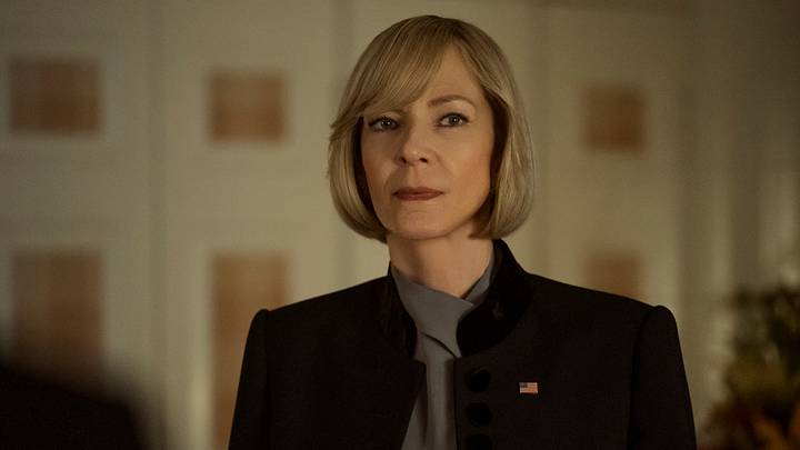 The Diplomat. Allison Janney as Grace Penn in episode 303 of The Diplomat