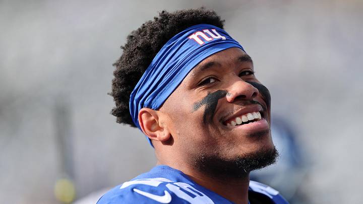 New York Giants running back Tyrone Tracy Jr. 