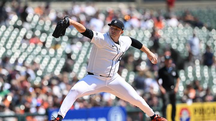 Detroit Tigers pitcher Tarik Skubal (29). Mandatory Credit: Lon Horwedel-Imagn Images