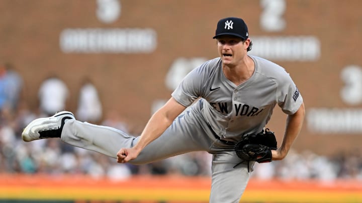 New York Yankees starting pitcher Gerrit Cole.