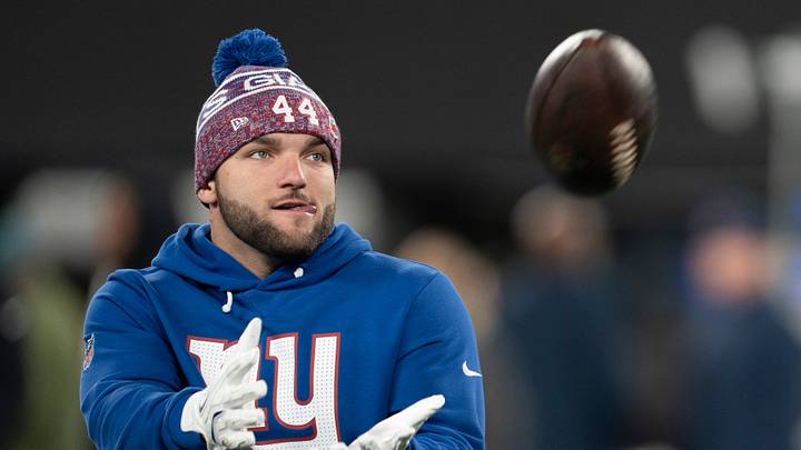 New York Giants running back Cam Skattebo