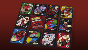 UNO Show ‘em No Mercy™ Deadpool. Image courtesy Mattel