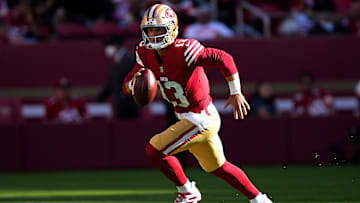 San Francisco 49ers quarterback Brock Purdy (13)