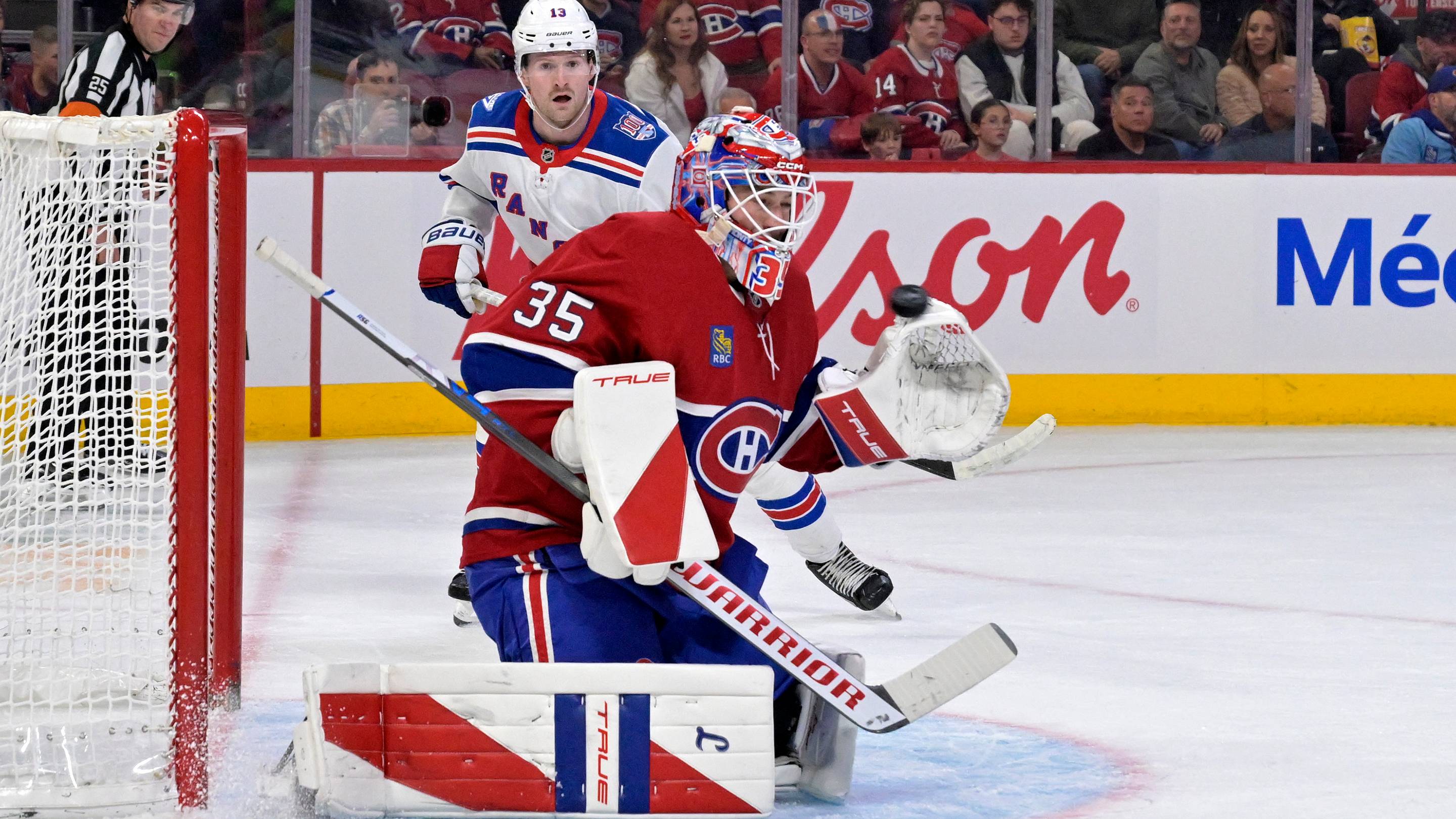 Canadiens goaltender Samuel Montembeault emerges as ideal trade target for Rangers