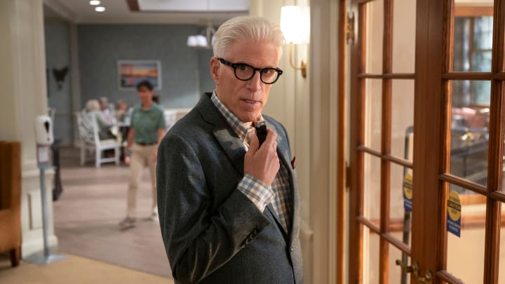 A Man on the Inside. Ted Danson as Charles in episode 102 of A Man on the Inside. Cr. Colleen E. Hayes/Netflix © 2024