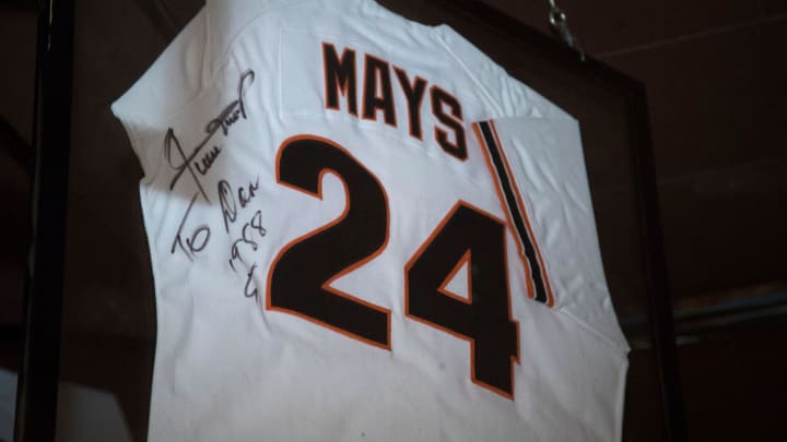 Willie Mays' jersey, February 27, 2019, at Don & Charlie's, 7501 E. Camelback Road, Scottsdale.

Don Charlie S