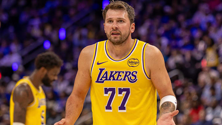Los Angeles Lakers star Luka Doncic.