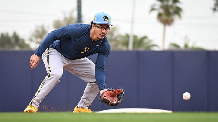 Milwaukee Brewers infielder David Hamilton.