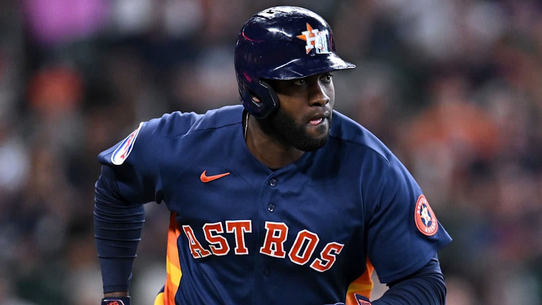 Houston Astros DH Yordan Alvarez
