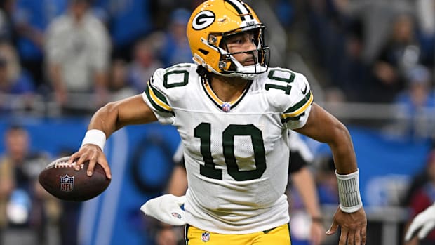 Green Bay Packers quarterback Jordan Love