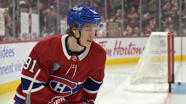 Montreal Canadiens rookie Oliver Kapanen