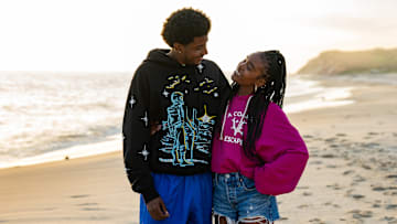 (L to R) Michael Cooper Jr. as Justin Edwards and Lovie Simone as Keisha Clark in Episode 105 of Forever