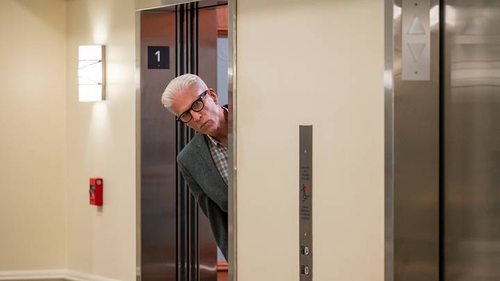 A Man on the Inside. Ted Danson as Charles in episode 102 of A Man on the Inside. Cr. Colleen E. Hayes/Netflix © 2024